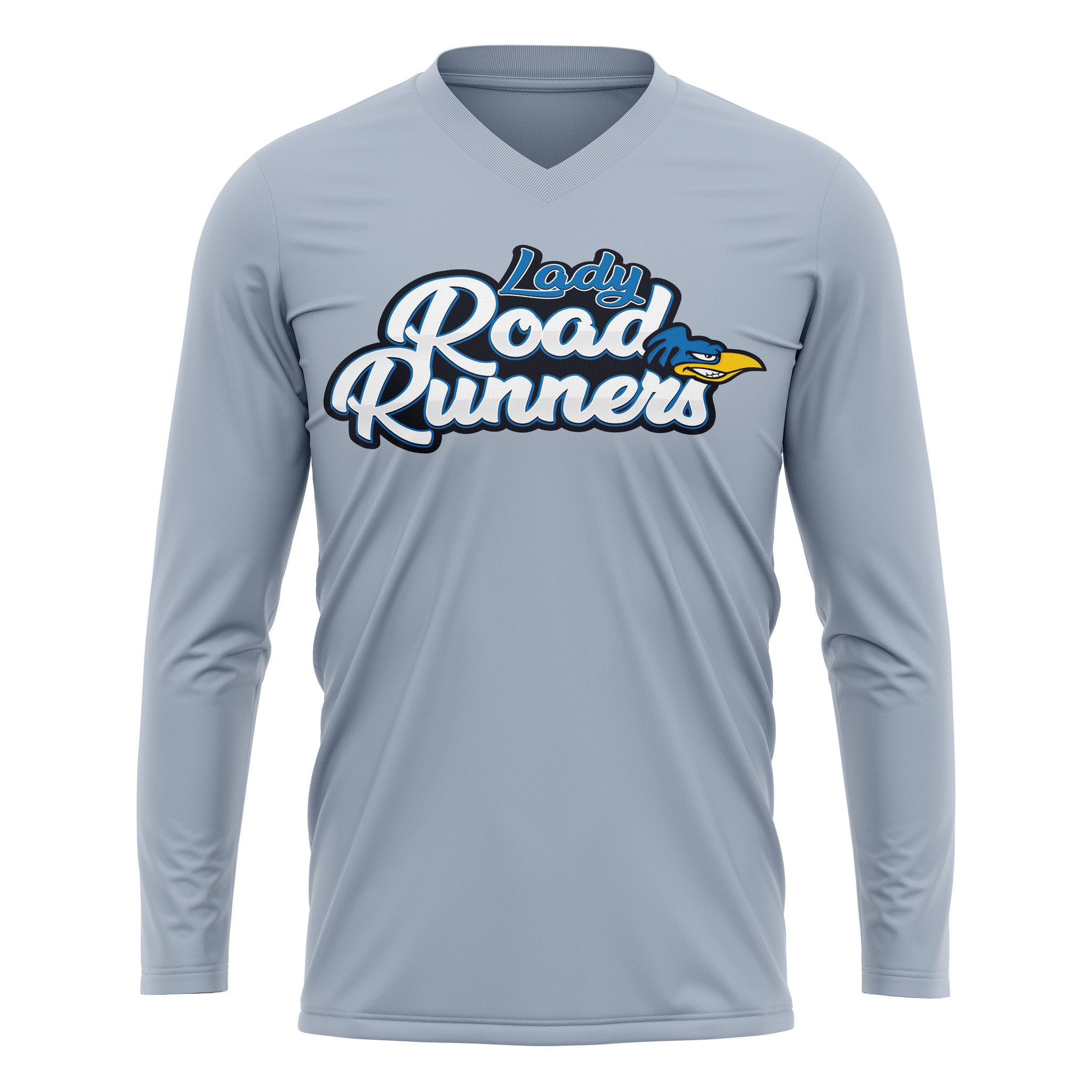 LADY ROAD RUNNERS 2.0 WOMENS V-NECK LONG SLEEVE