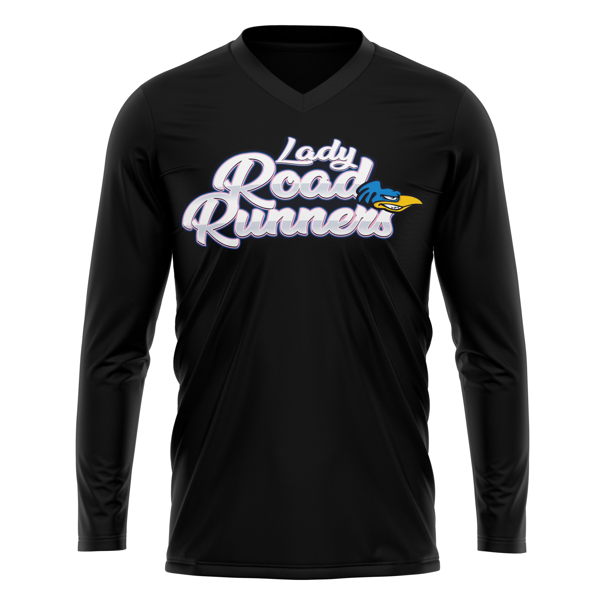 LADY ROAD RUNNERS 1.0 WOMENS V-NECK LONG SLEEVE