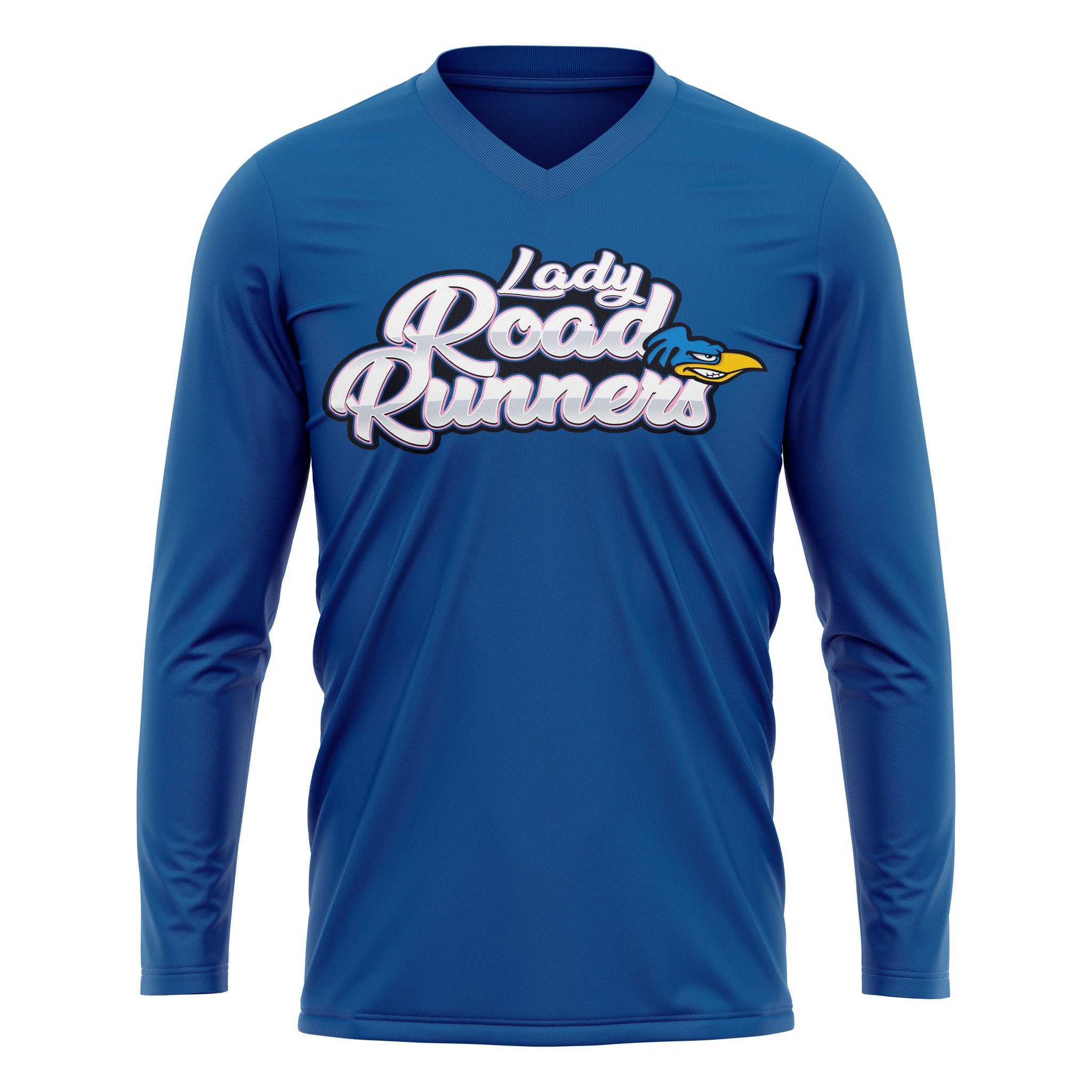 LADY ROAD RUNNERS 1.0 WOMENS V-NECK LONG SLEEVE
