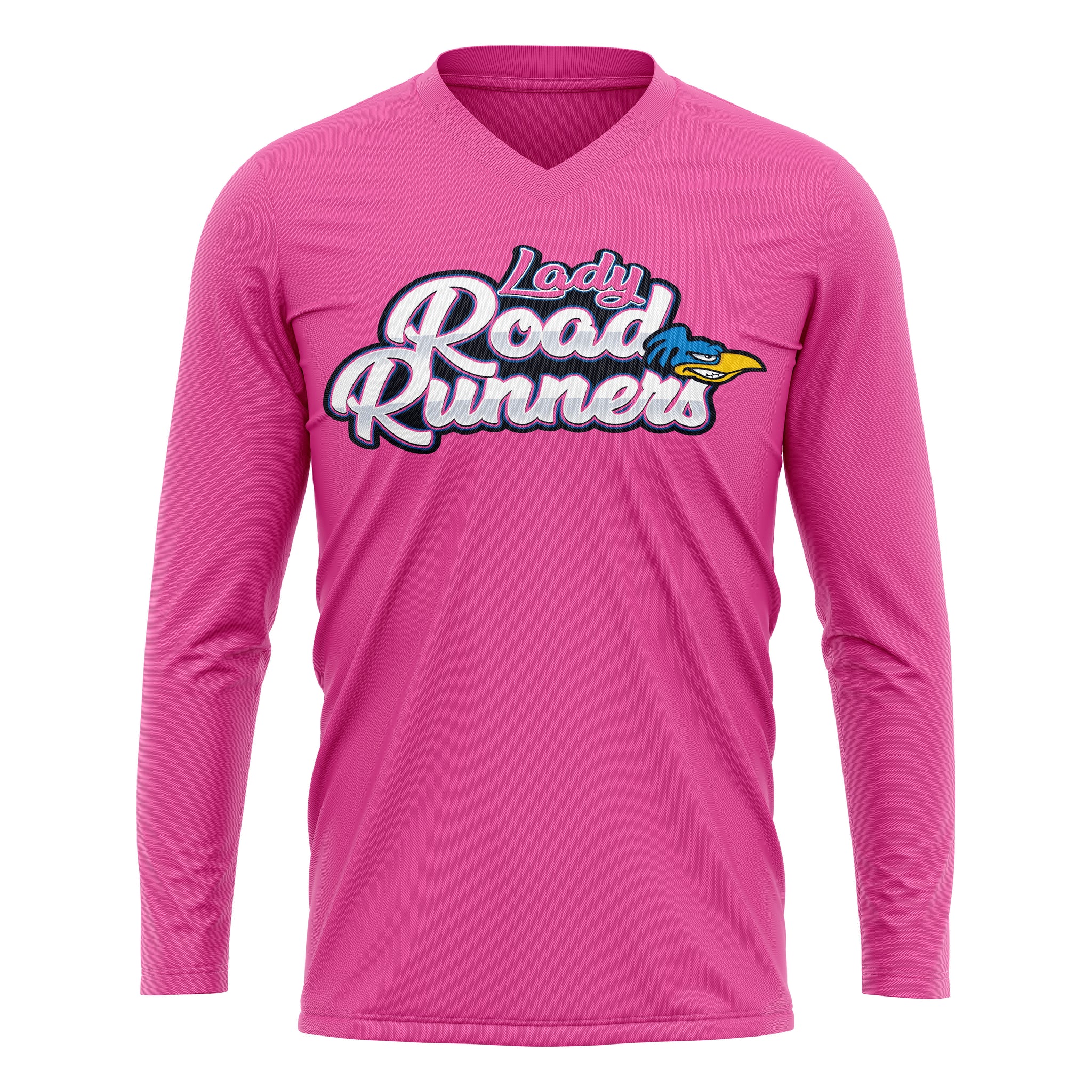 LADY ROAD RUNNERS 1.0 WOMENS V-NECK LONG SLEEVE