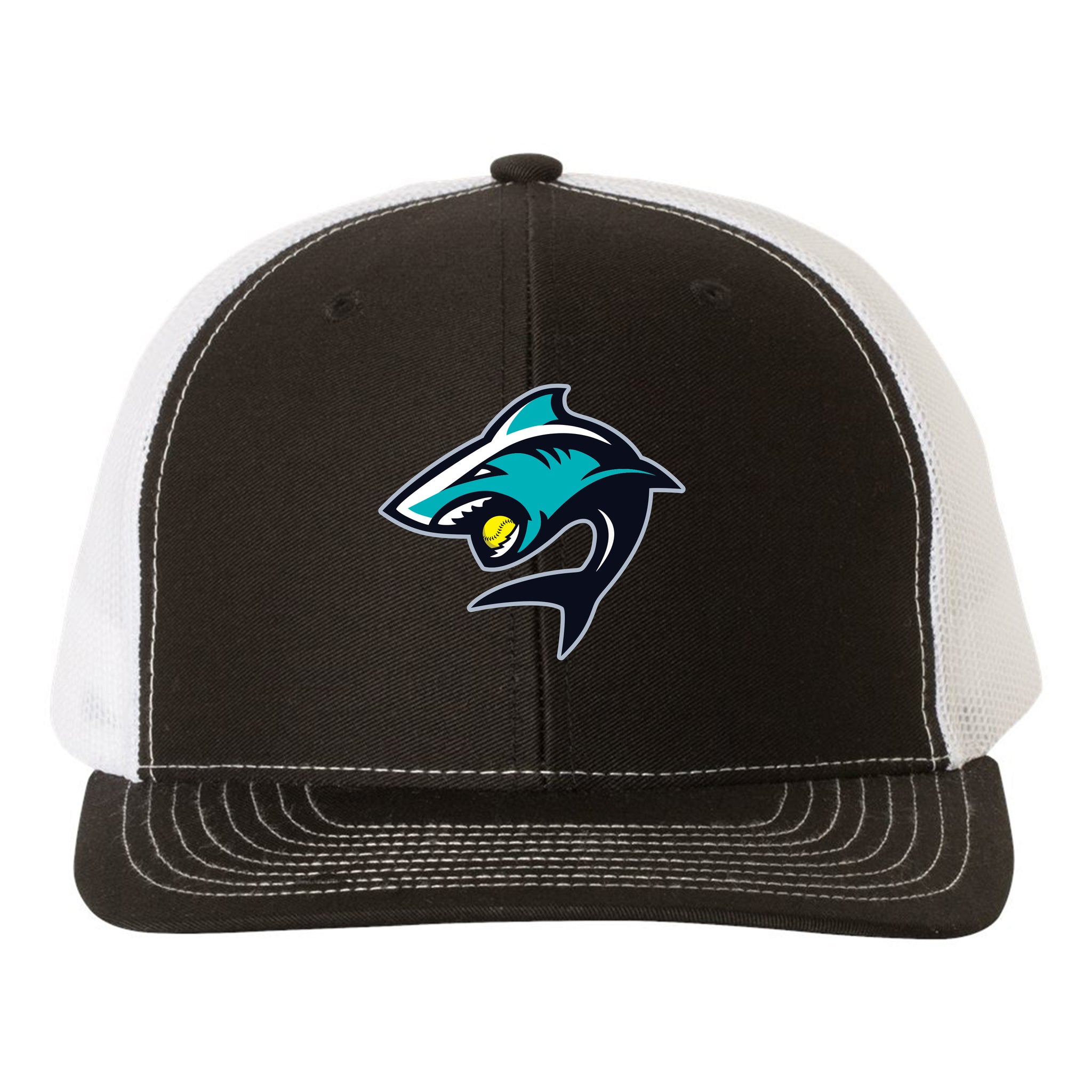 Lady Sharks Fastpitch Richardson 112 Snapback Hat