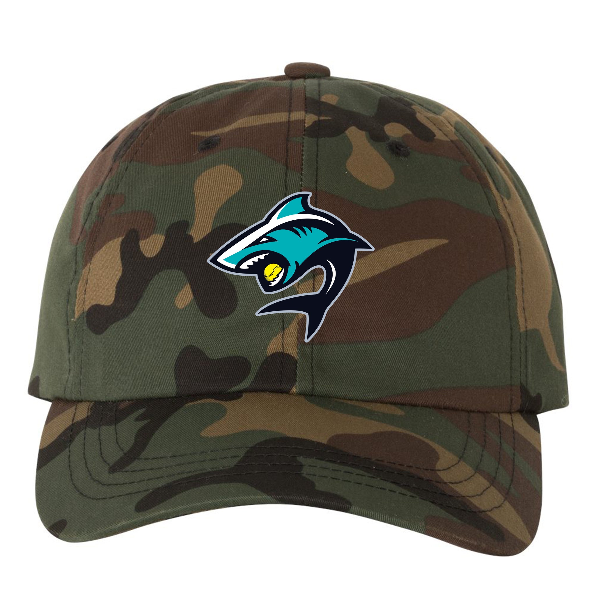 Lady Sharks Fastpitch YP Classic Dad Hat