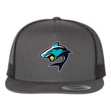 Lady Sharks Fastpitch YP Classics Five-Panel Classic Trucker Cap