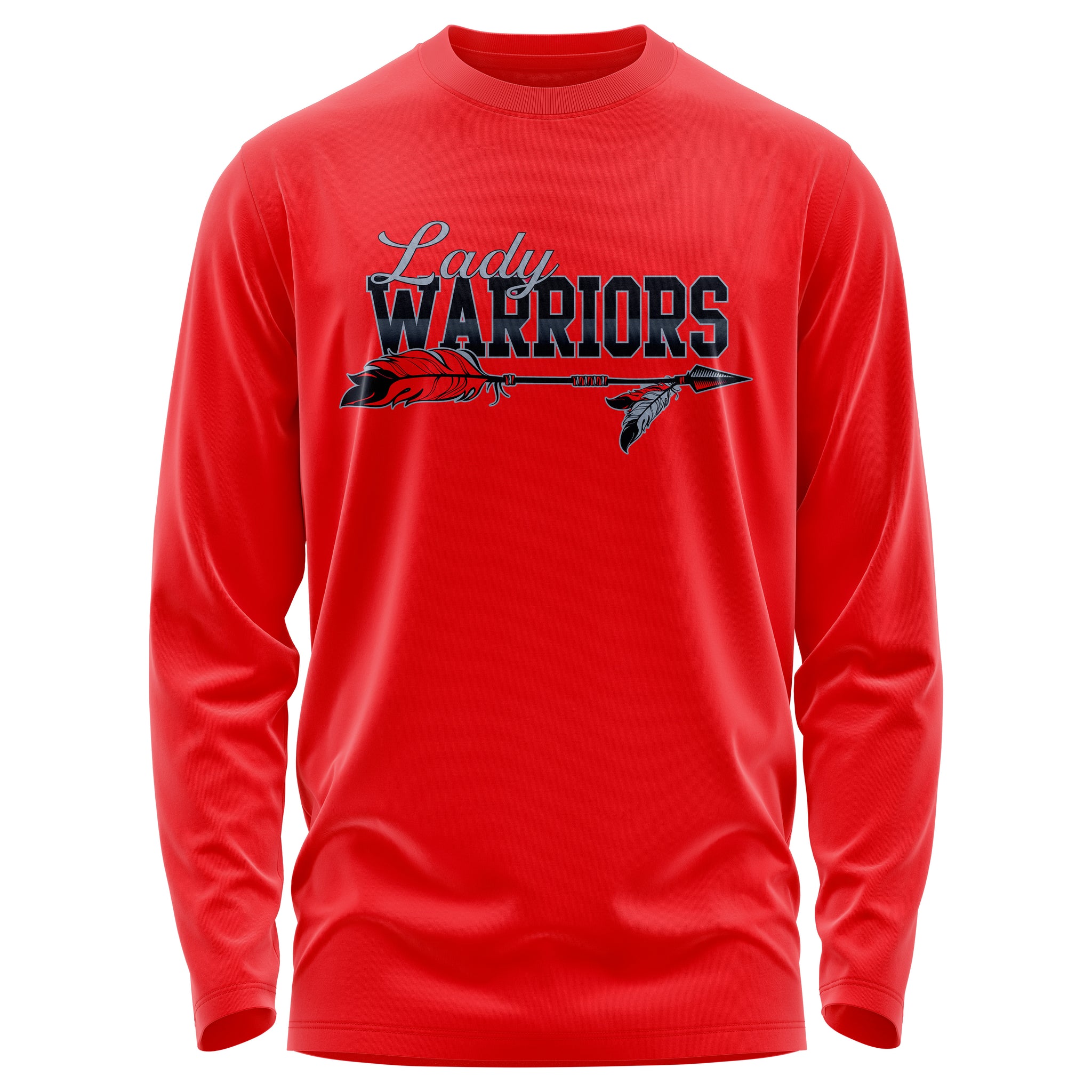 LADY WARRIORS 50/50 BLEND LONG SLEEVE