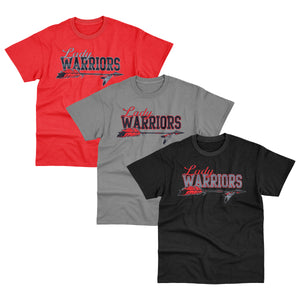 LADY WARRIORS TRI-BLEND TEE