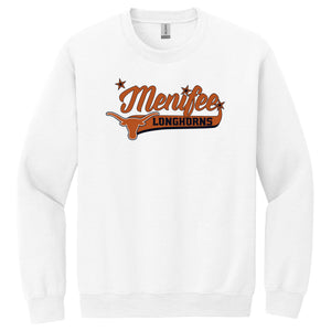 Menifee Longhorns Fastpitch Gildan® Heavy Blend™ Crewneck Sweatshirt
