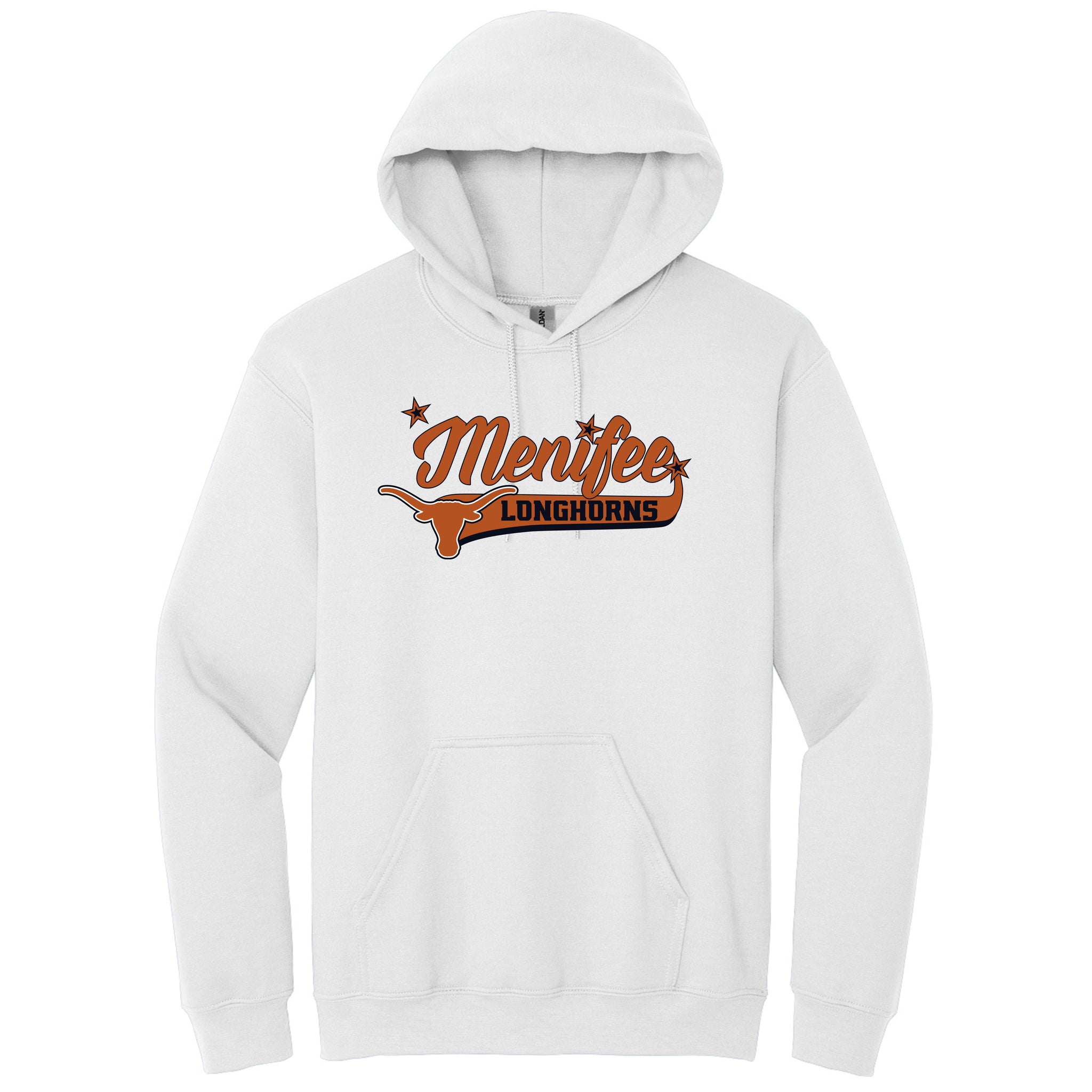 Menifee Longhorns Fastpitch Gildan® Heavy Blend™ Hooded Sweatshirt