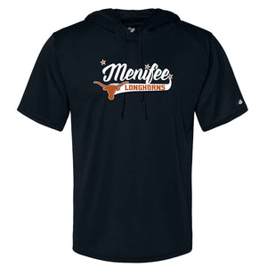 Menifee Longhorns Fastpitch Badger B-Core Hooded T-Shirt