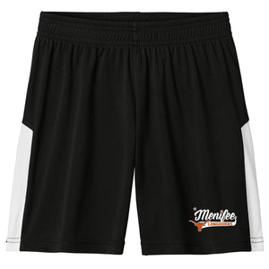 Menifee Longhorns Fastpitch Sport-Tek® Women's/Girl's Club 5” Short