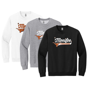 Menifee Longhorns Fastpitch Gildan® Heavy Blend™ Crewneck Sweatshirt