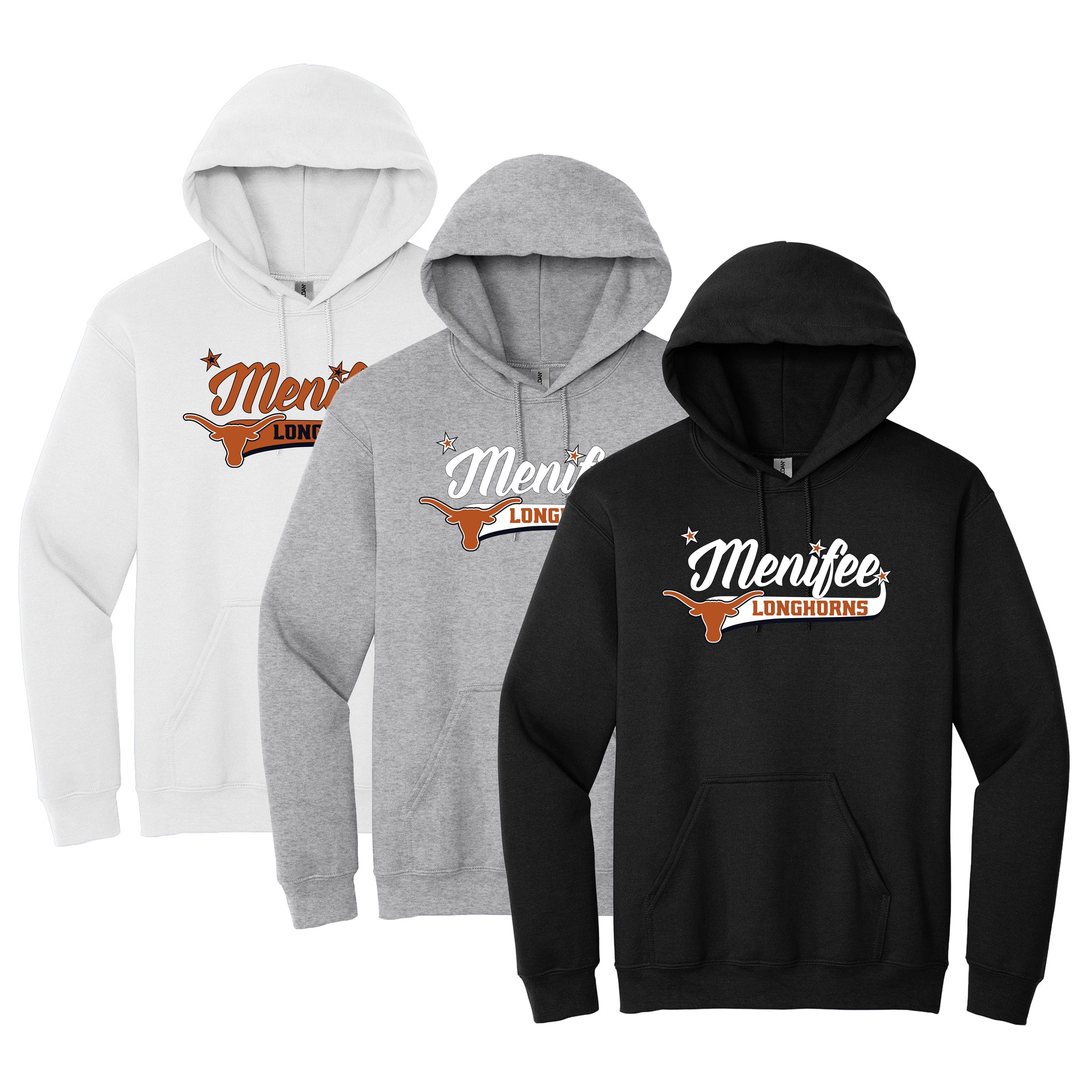 Menifee Longhorns Fastpitch Gildan® Heavy Blend™ Hooded Sweatshirt