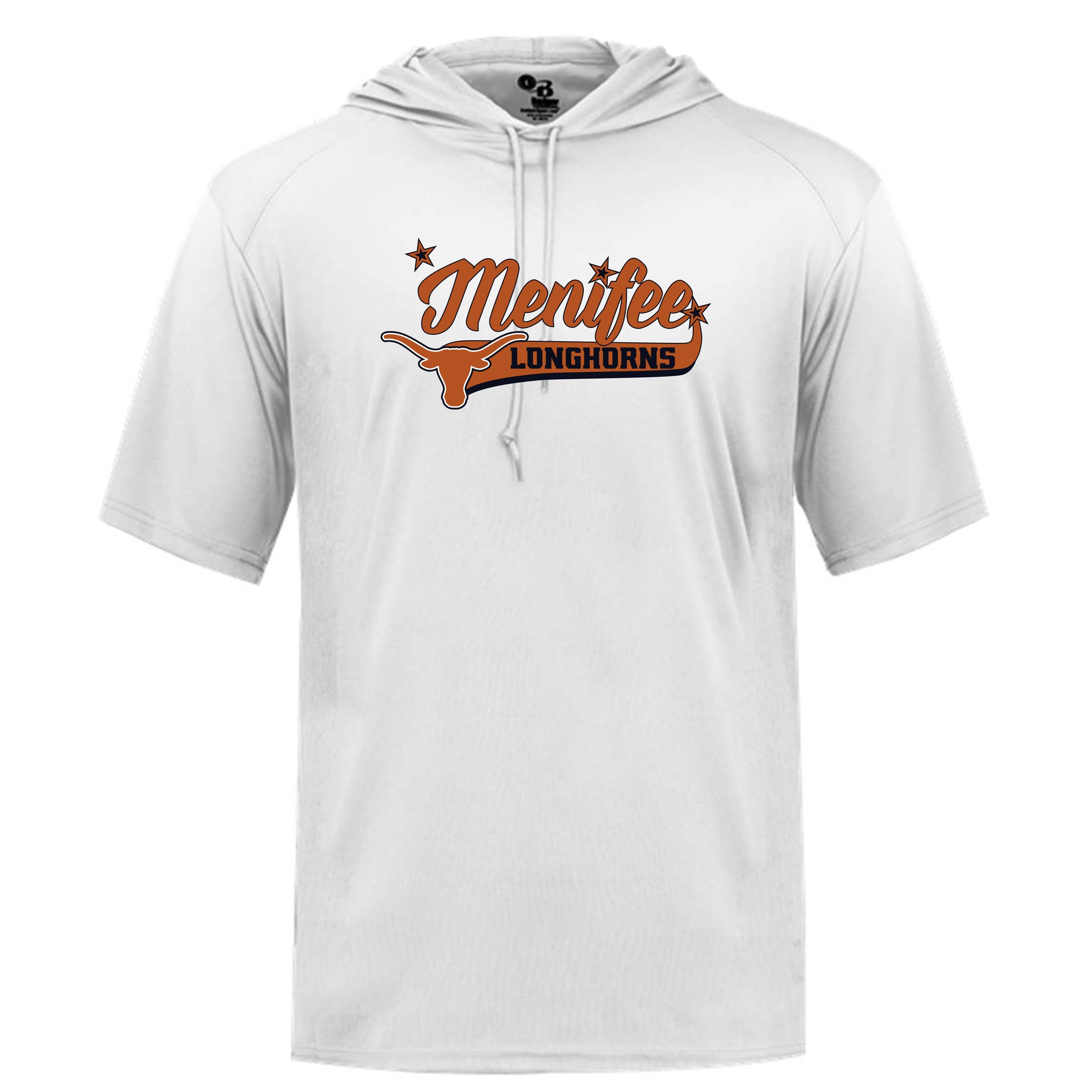 Menifee Longhorns Fastpitch Badger B-Core Hooded T-Shirt