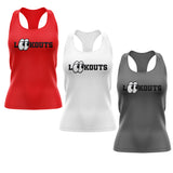 LOOKOUTS BASEBALL WOMENS FULL SUB TANK