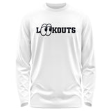 LOOKOUTS BASEBALL 50/50 BLEND LONG SLEEVE