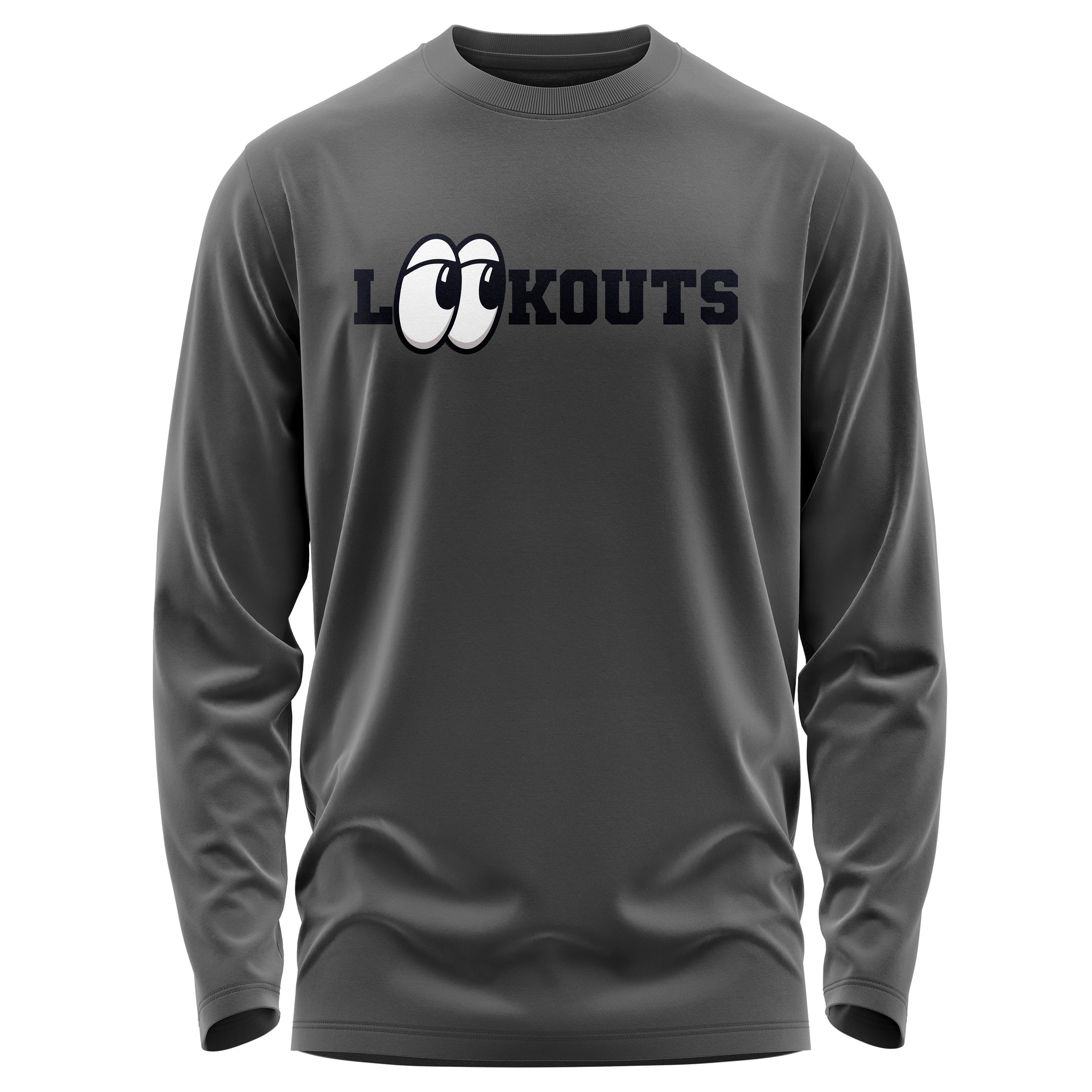 LOOKOUTS BASEBALL 50/50 BLEND LONG SLEEVE