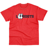 LOOKOUTS BASEBALL TRI-BLEND TEE