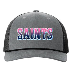 Mission Saints Baseball Richardson 112FPR Five Panel Trucker with Rope Snapback