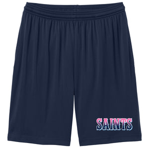 Mission Saints Baseball Sport-Tek® PosiCharge® Competitor™ 7” Pocketed Short