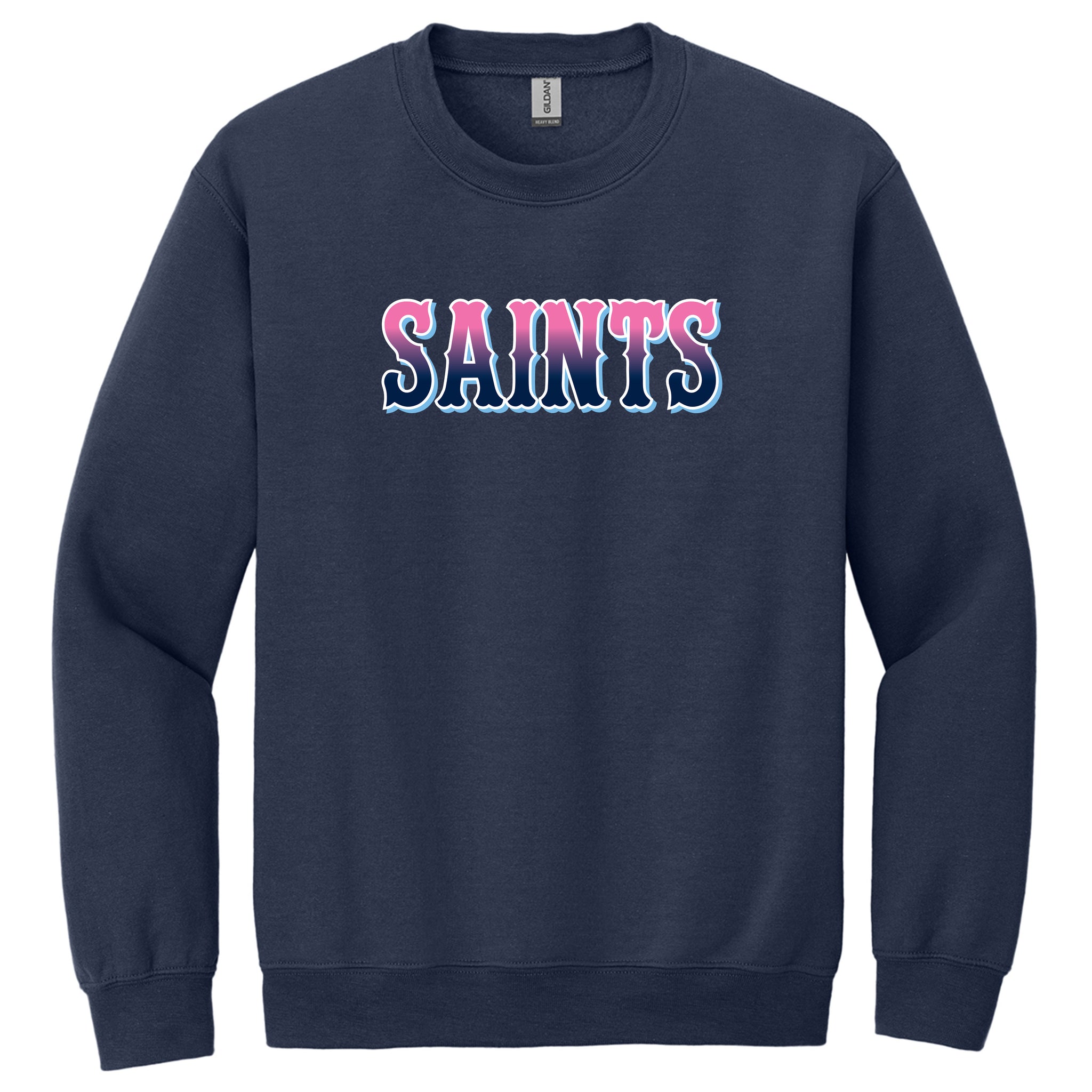Mission Saints Baseball Gildan® Heavy Blend™ Crewneck Sweatshirt
