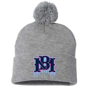 Mission Saints Baseball Sportsman 12" Pom-Pom Cuffed Beanie