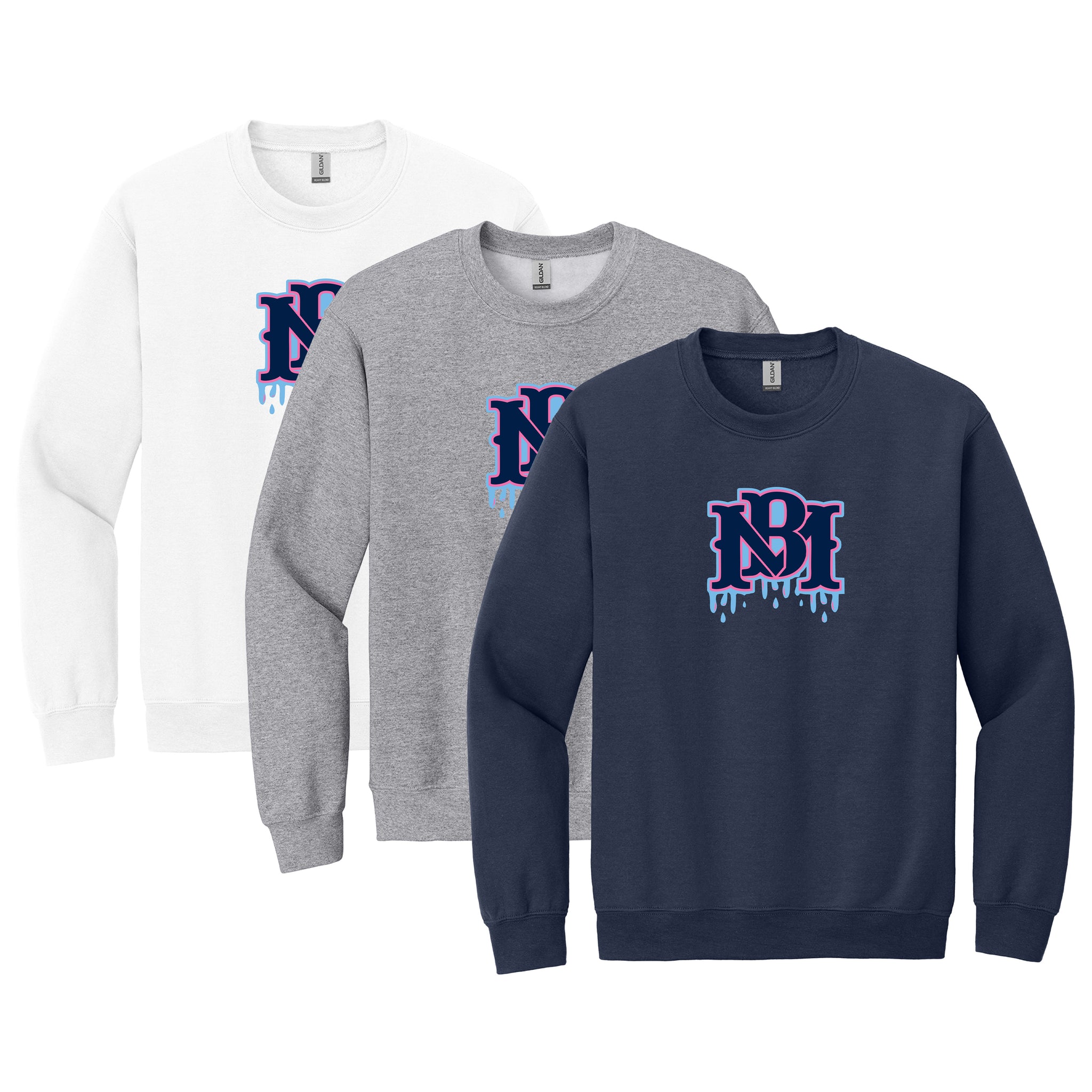 Mission Saints Baseball Gildan® Heavy Blend™ Crewneck Sweatshirt