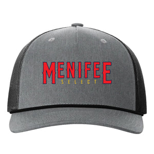 Menifee Select Richardson 112FPR Five Panel Trucker with Rope Snapback