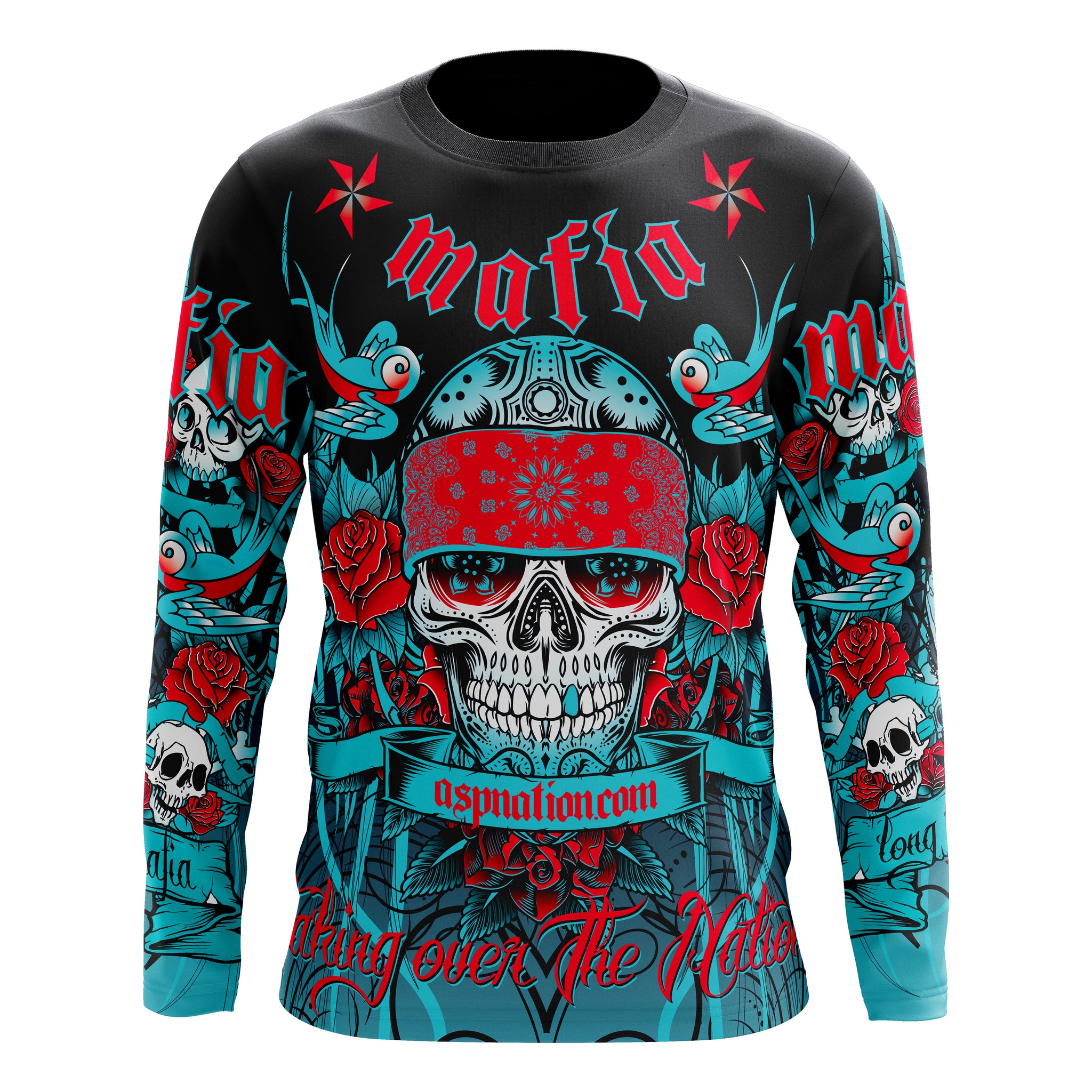 ASP Mafia Full Sublimation Long Sleeve