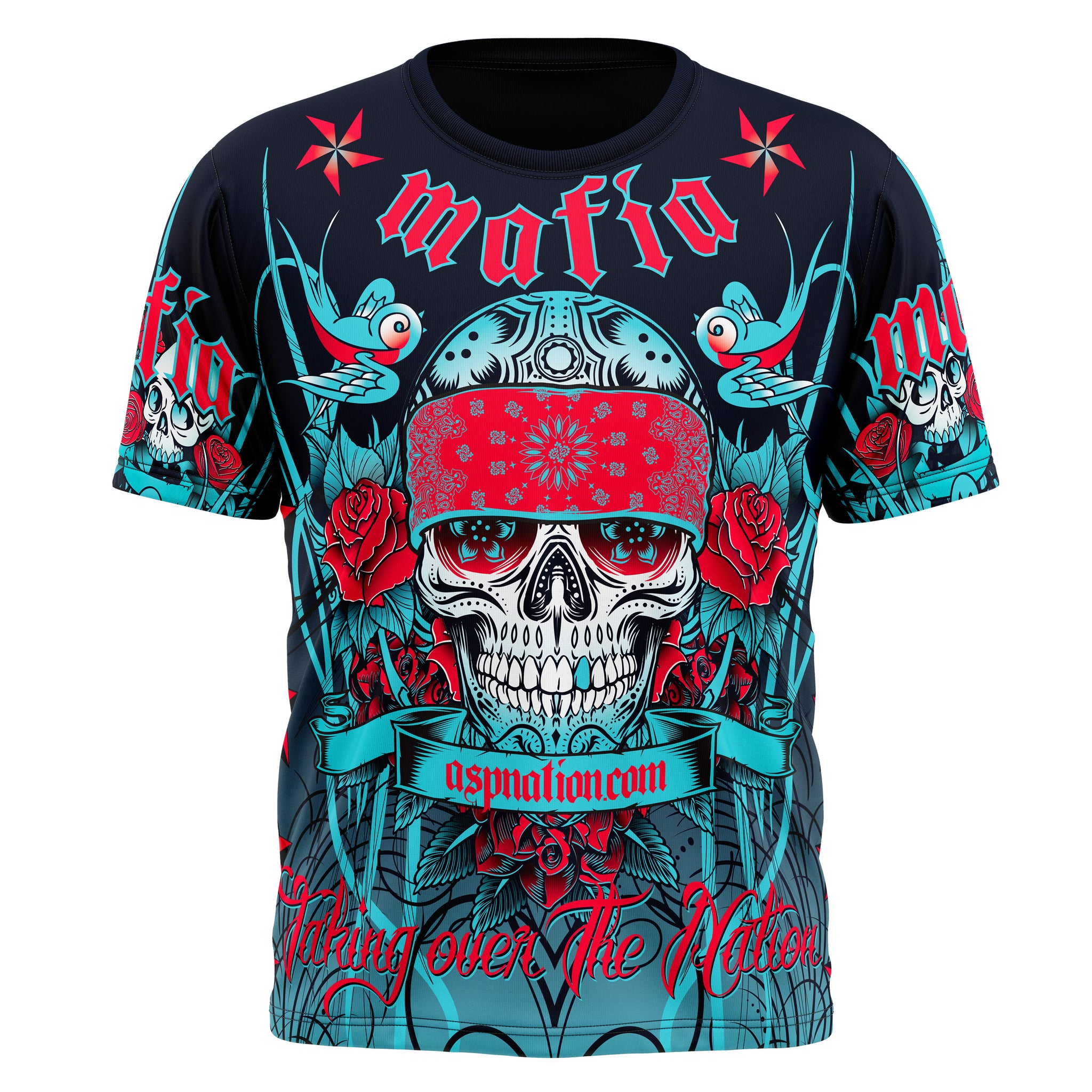 ASP Mafia Full Sublimation Short Sleeve