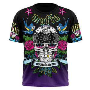 ASP Mafia 14 Mens/Boys Full Sublimation Short Sleeve