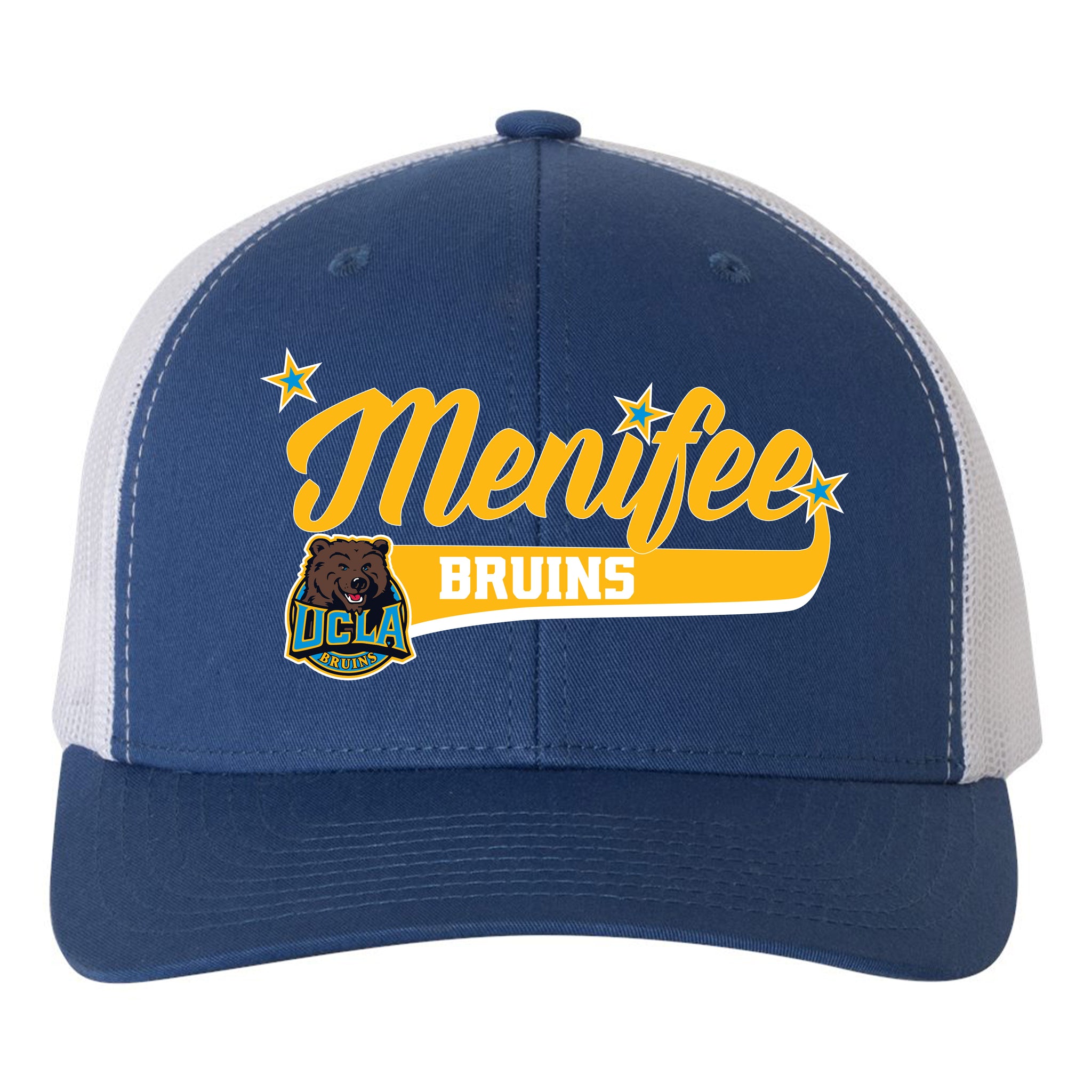 Menifee Bruins Fastpitch YP Classics Retro Trucker Snapback Hat
