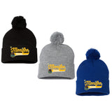Menifee Bruins Fastpitch Sportsman 12" Pom-Pom Cuffed Beanie