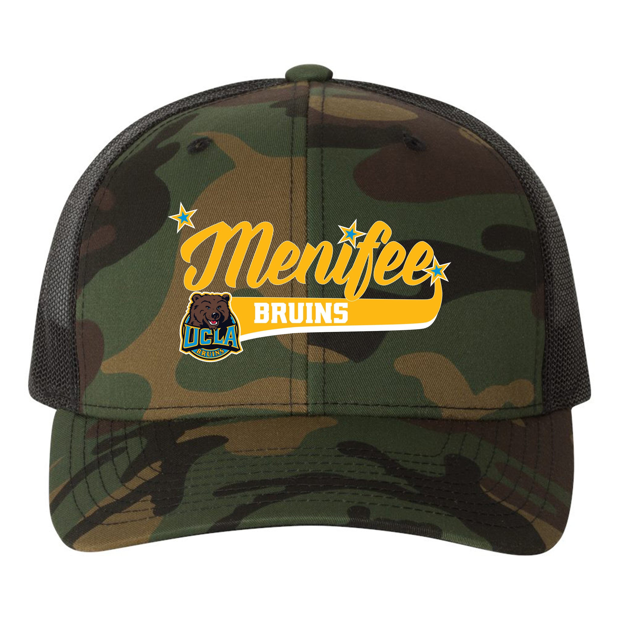 Menifee Bruins Fastpitch YP Classics Retro Trucker Snapback Hat