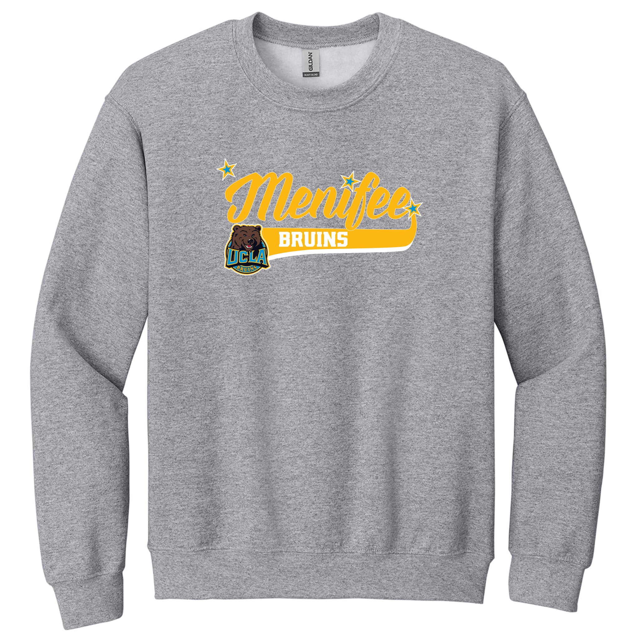 Menifee Bruins Fastpitch Gildan® Heavy Blend™ Crewneck Sweatshirt