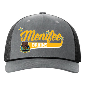 Menifee Bruins Fastpitch Richardson 112FPR Five Panel Trucker with Rope Snapback