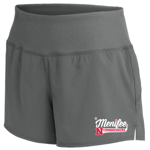 Menifee Cornhuskers Fastpitch Sport-Tek® Ladies Repeat Short