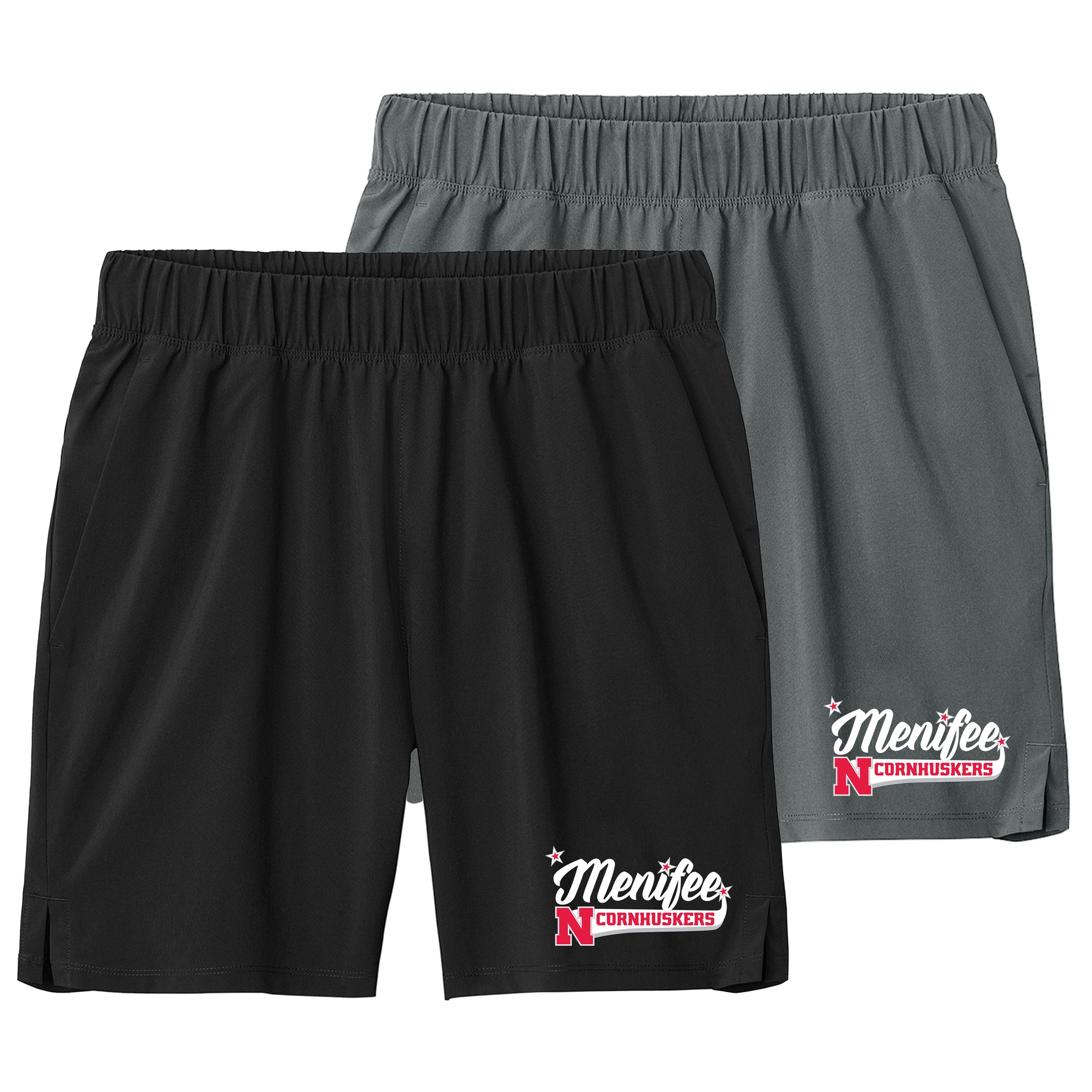 Menifee Cornhuskers Fastpitch Sport-Tek® Repeat 7" Short