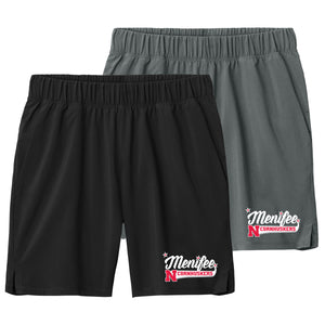 Menifee Cornhuskers Fastpitch Sport-Tek® Repeat 7" Short