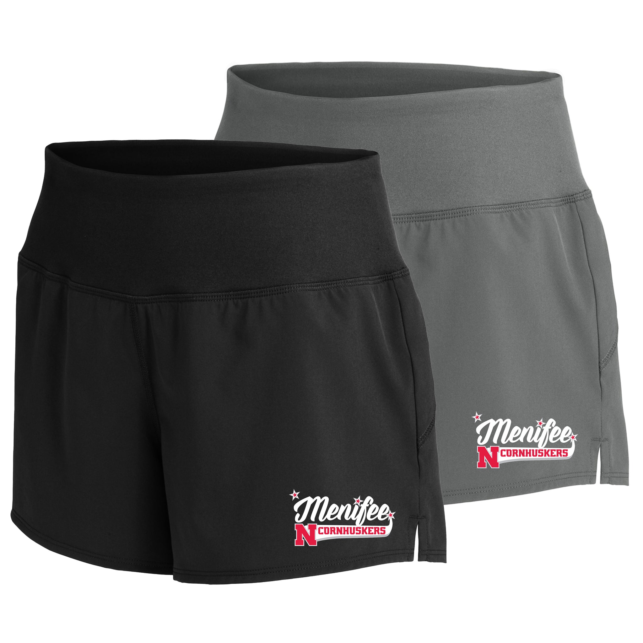 Menifee Cornhuskers Fastpitch Sport-Tek® Ladies Repeat Short