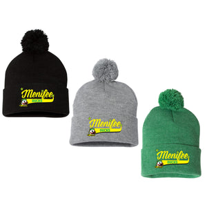 Menifee Ducks Fastpitch Sportsman 12" Pom-Pom Cuffed Beanie