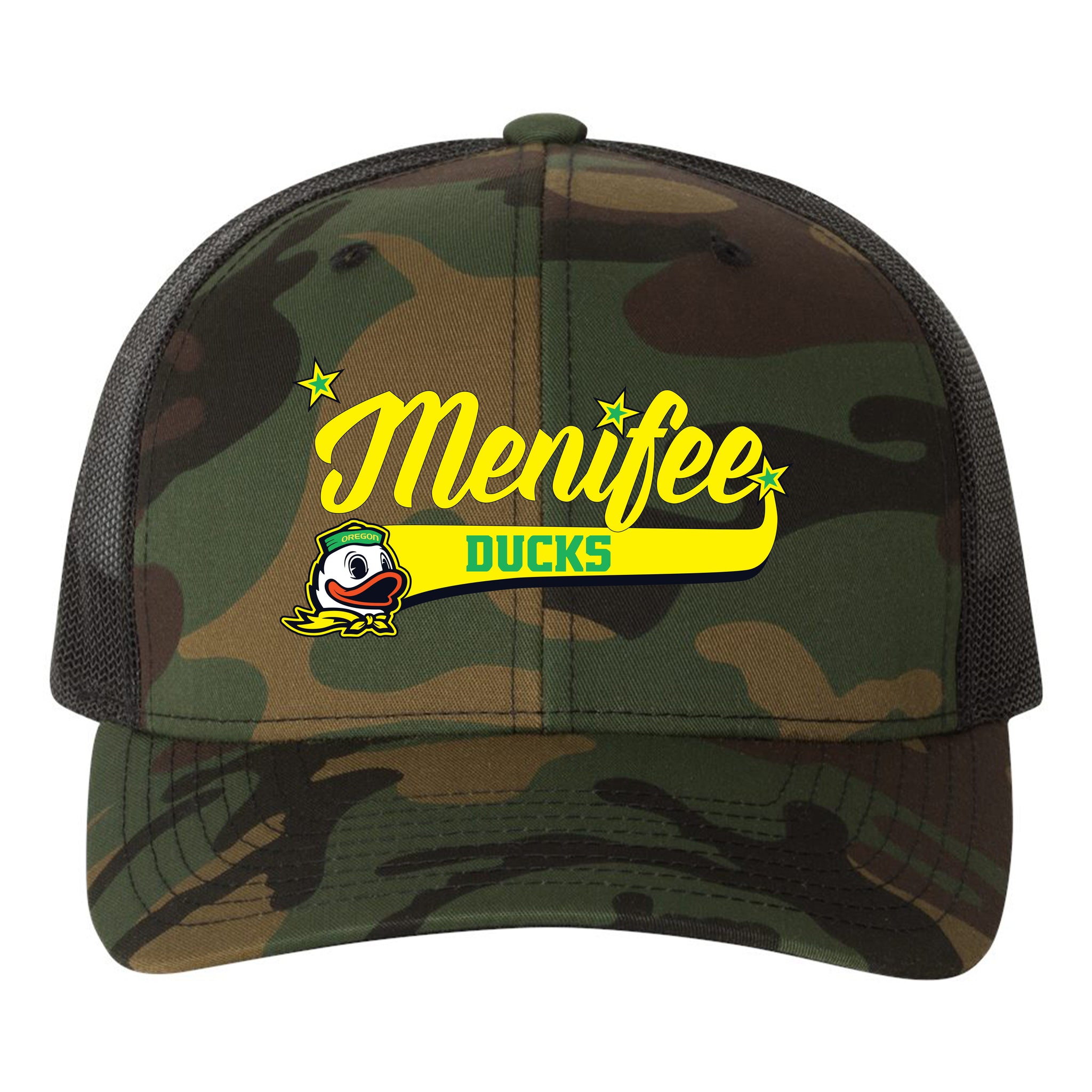 Menifee Ducks Fastpitch YP Classics Retro Trucker Snapback Hat