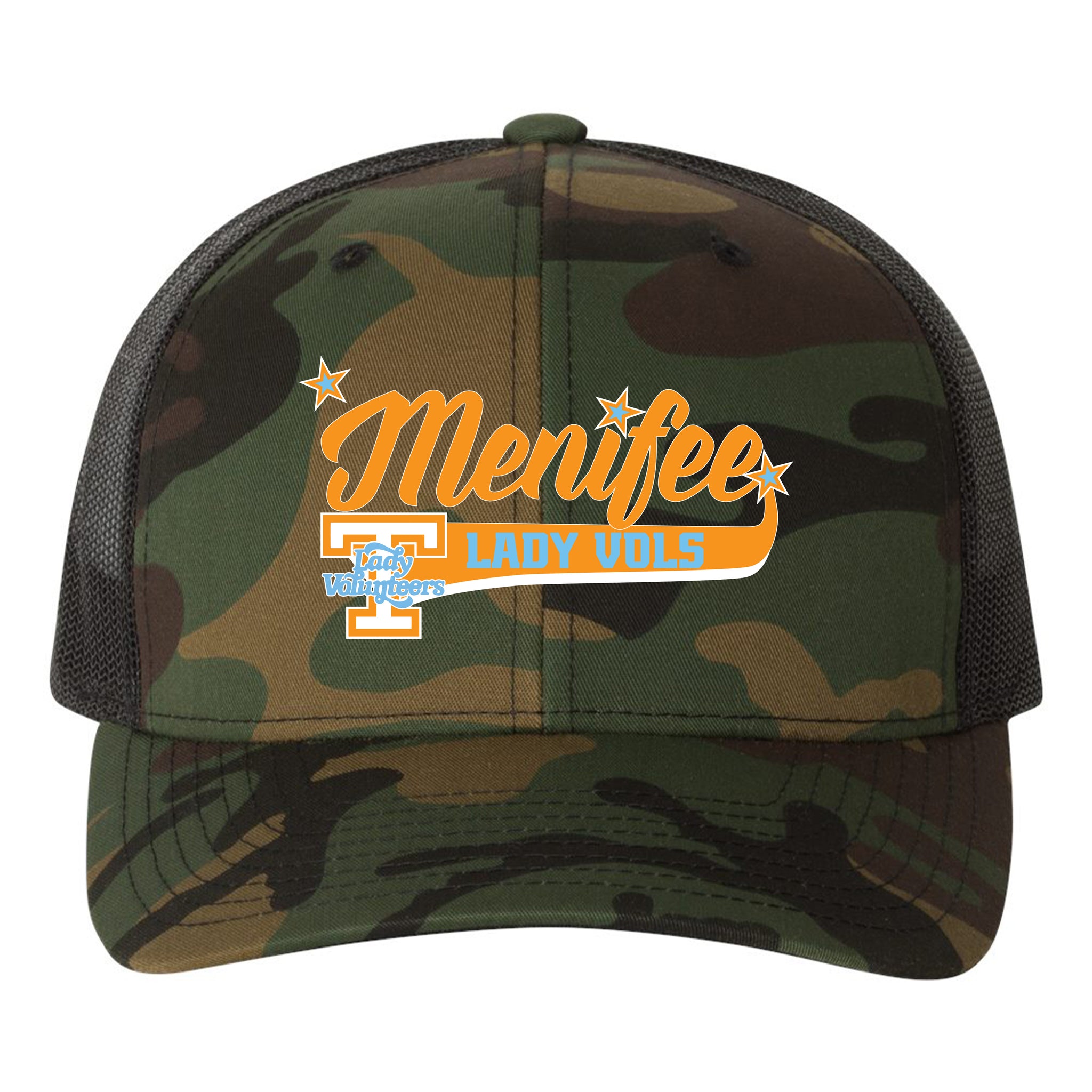 Menifee Lady Vols Fastpitch YP Classics Retro Trucker Snapback Hat