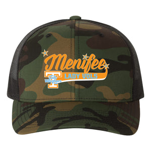 Menifee Lady Vols Fastpitch YP Classics Retro Trucker Snapback Hat