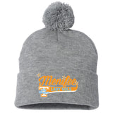 Menifee Lady Vols Fastpitch Sportsman 12" Pom-Pom Cuffed Beanie