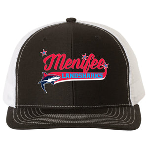 Menifee Landsharks Fastpitch Richardson 112 Snapback Hat