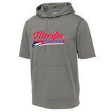 Menifee Landsharks Fastpitch Sport-Tek ® Sport-Wick ® Fleece Short Sleeve Hooded Pullover