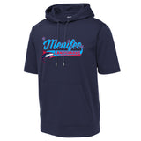 Menifee Landsharks Fastpitch Sport-Tek ® Sport-Wick ® Fleece Short Sleeve Hooded Pullover