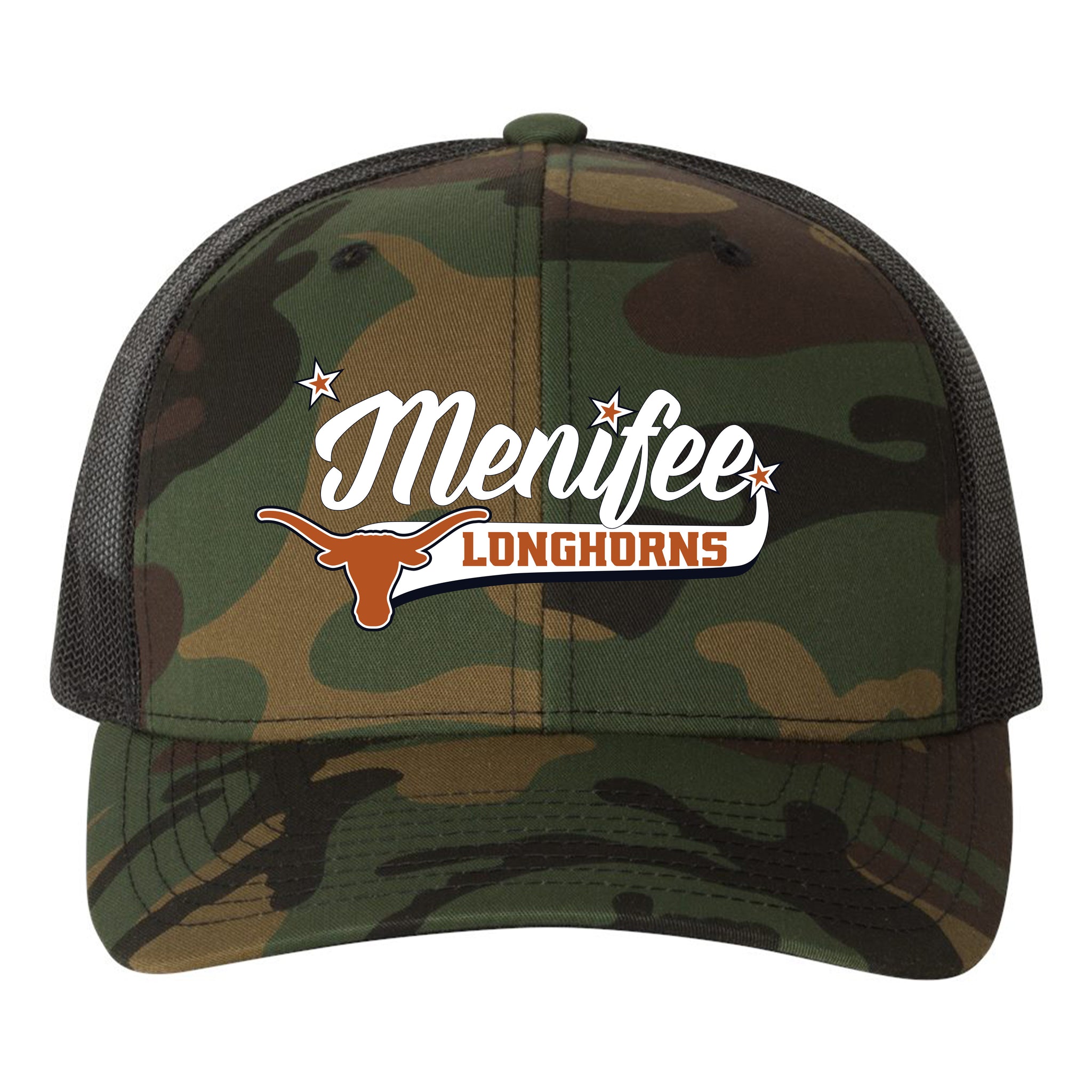 Menifee Longhorns Fastpitch YP Classics Retro Trucker Snapback Hat