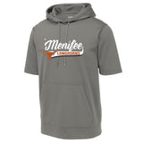 Menifee Longhorns Fastpitch Sport-Tek ® Sport-Wick ® Fleece Short Sleeve Hooded Pullover