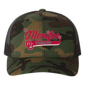 Menifee Sooners Fastpitch YP Classics Retro Trucker Snapback Hat