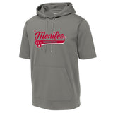 Menifee Sooners Fastpitch Sport-Tek ® Sport-Wick ® Fleece Short Sleeve Hooded Pullover